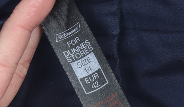 St. Bernard for Dunnes Stores Women’s Blue Chino Trousers Size 14