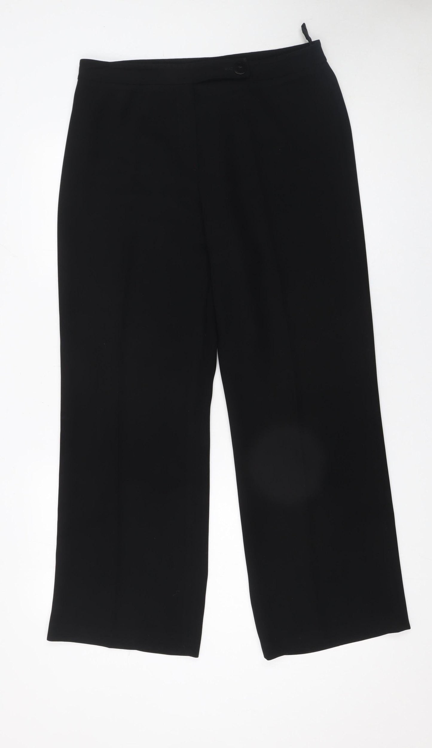 Principles Women’s Black Size 14 Straight Leg Trousers