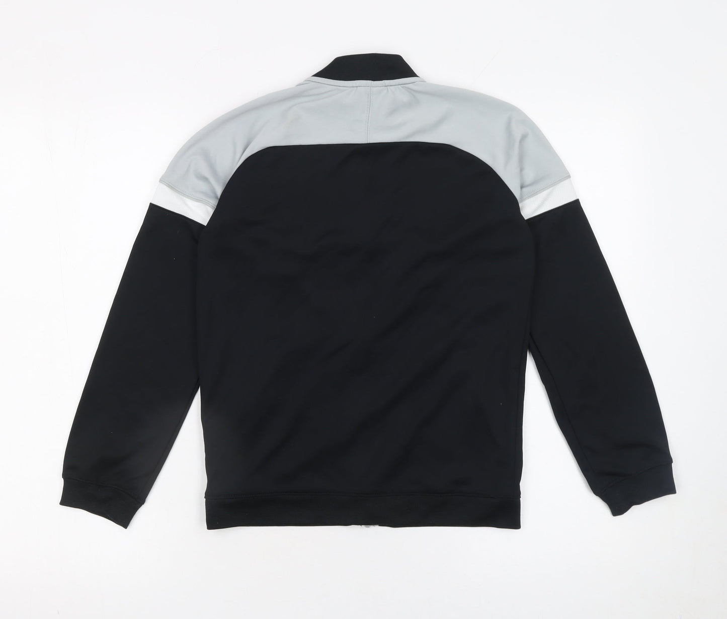 Nike Boys Black Dri-FIT Track Jacket M 137-147cm Full Zip Lined Sportswear