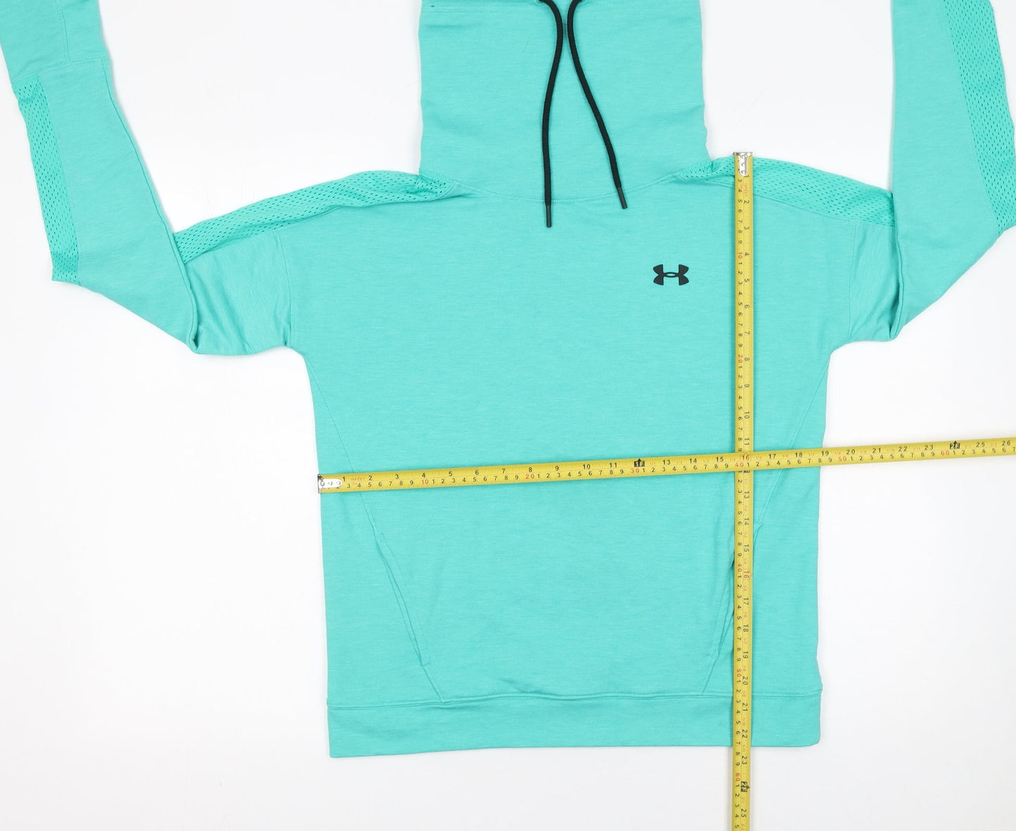 Under Armour Women's Blue Pullover Hoodie Size S Loose Fit Sportswear