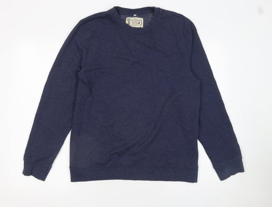 Red Herring Men's Blue Medium Pullover Sweatshirt Long Sleeve