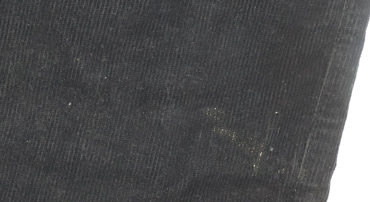 Nudie Jeans Co Women's Black Corduroy Slim Trousers W32 L30