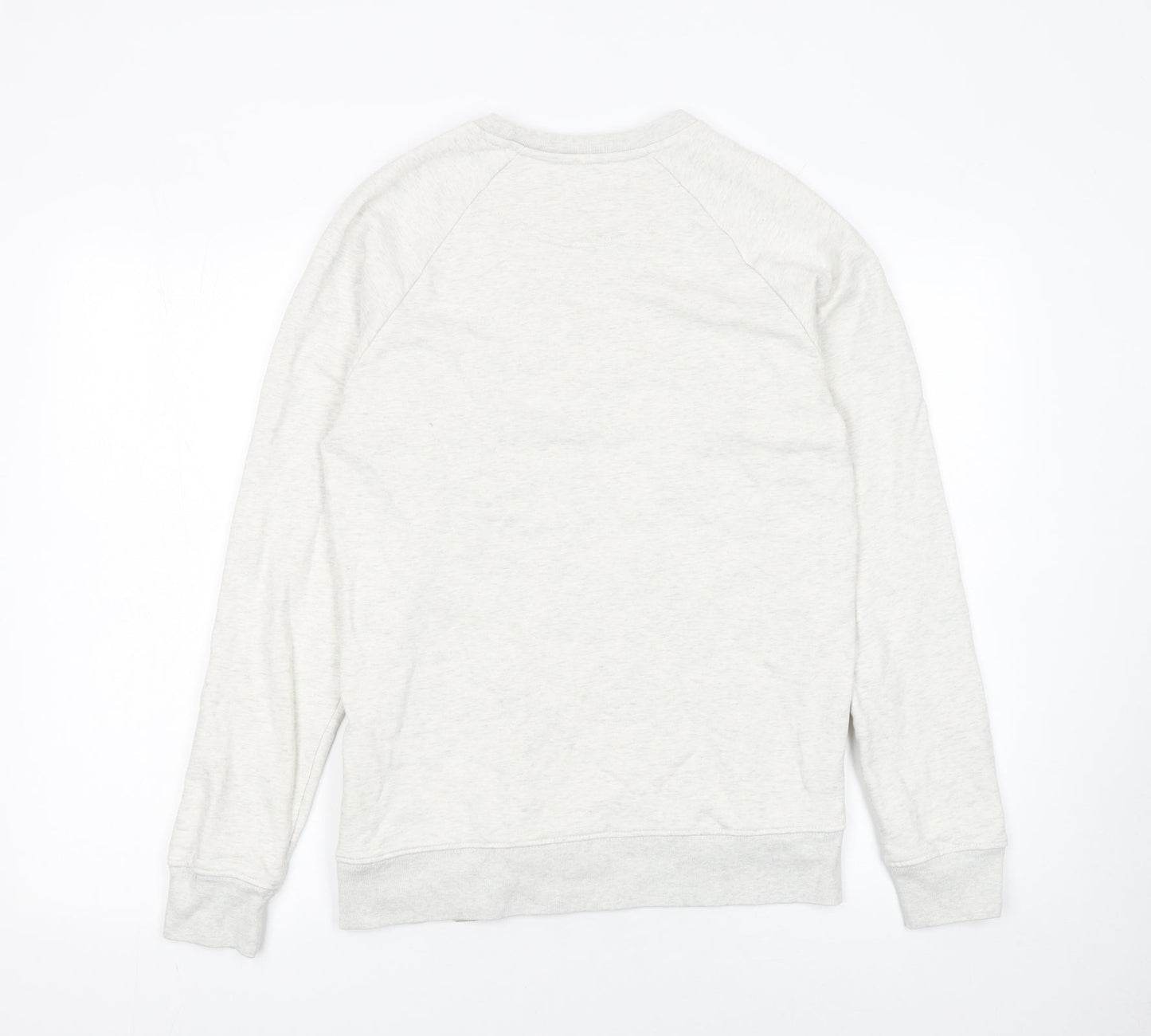 Toranja Women Grey Graphic Tram Sweatshirt XS Organic Cotton Blend