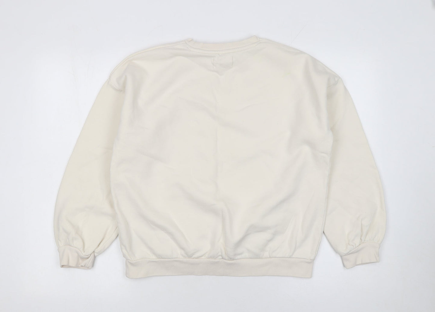 Marks and Spencer Girls Ivory Gryffindor Pullover Sweatshirt Age 13-14 Years