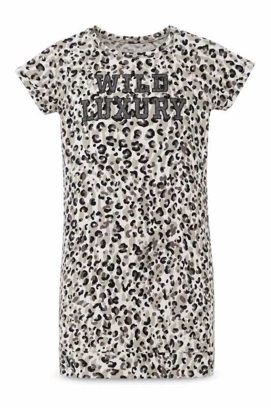 Monari Women Multicoloured Animal Print T-Shirt Dress Size 8