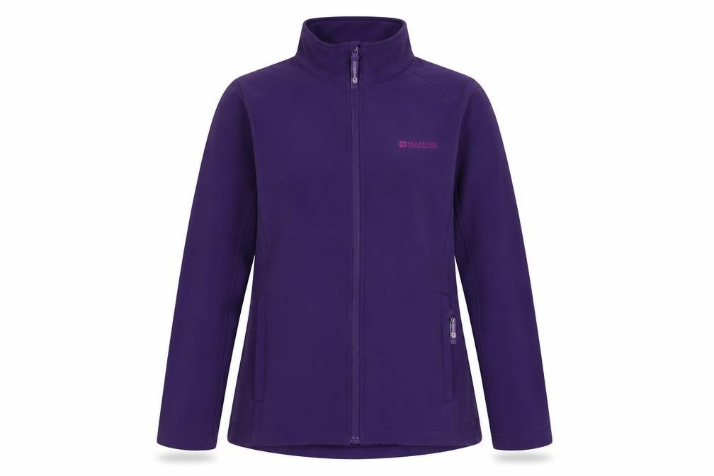 Mountain Essentials Women's Purple Softshell Jacket Size 14