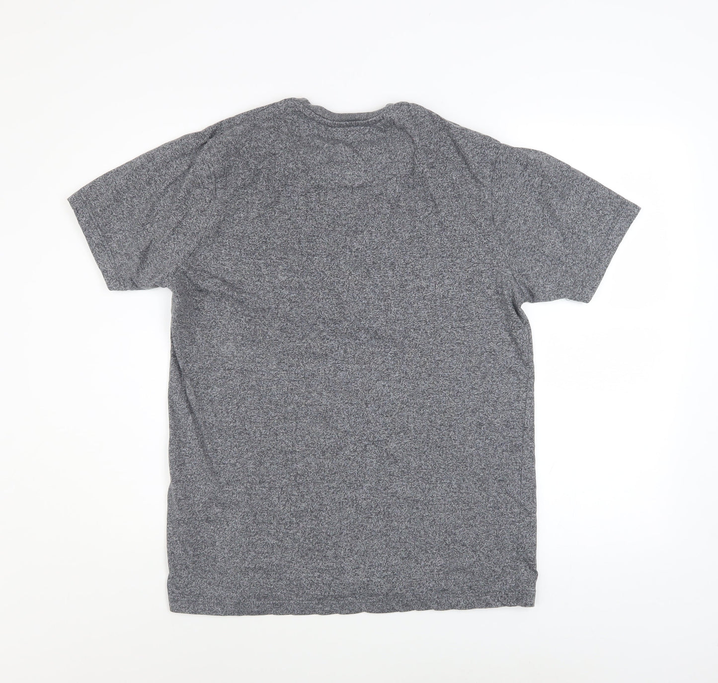 Diesel Men Grey Crew Neck Short Sleeve Jersey T-Shirt Size L