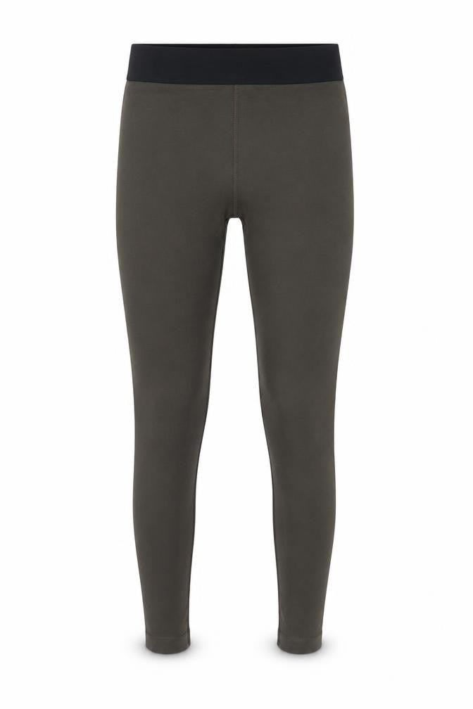 Fear of God Essentials Women's Brown Cotton Stretch Leggings Size S