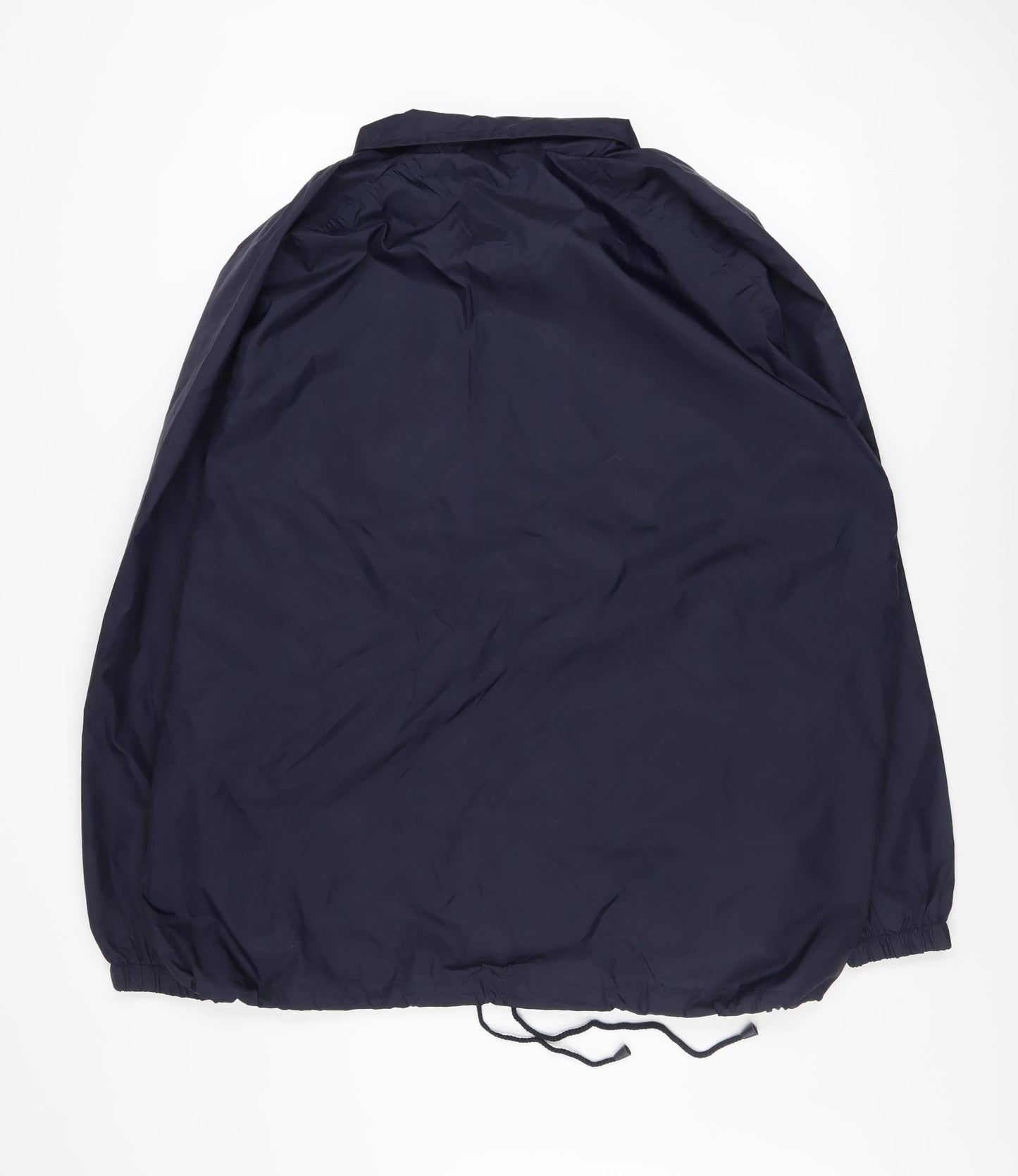 Atlantic Men's Blue 2XL Windbreaker Nylon Jacket Lightweight Casual