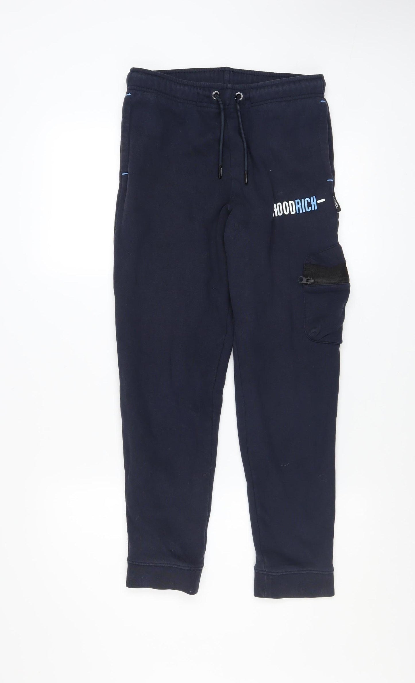 Hoodrich Boys Blue XL Jogger Sweatpants with Pockets and Drawstring