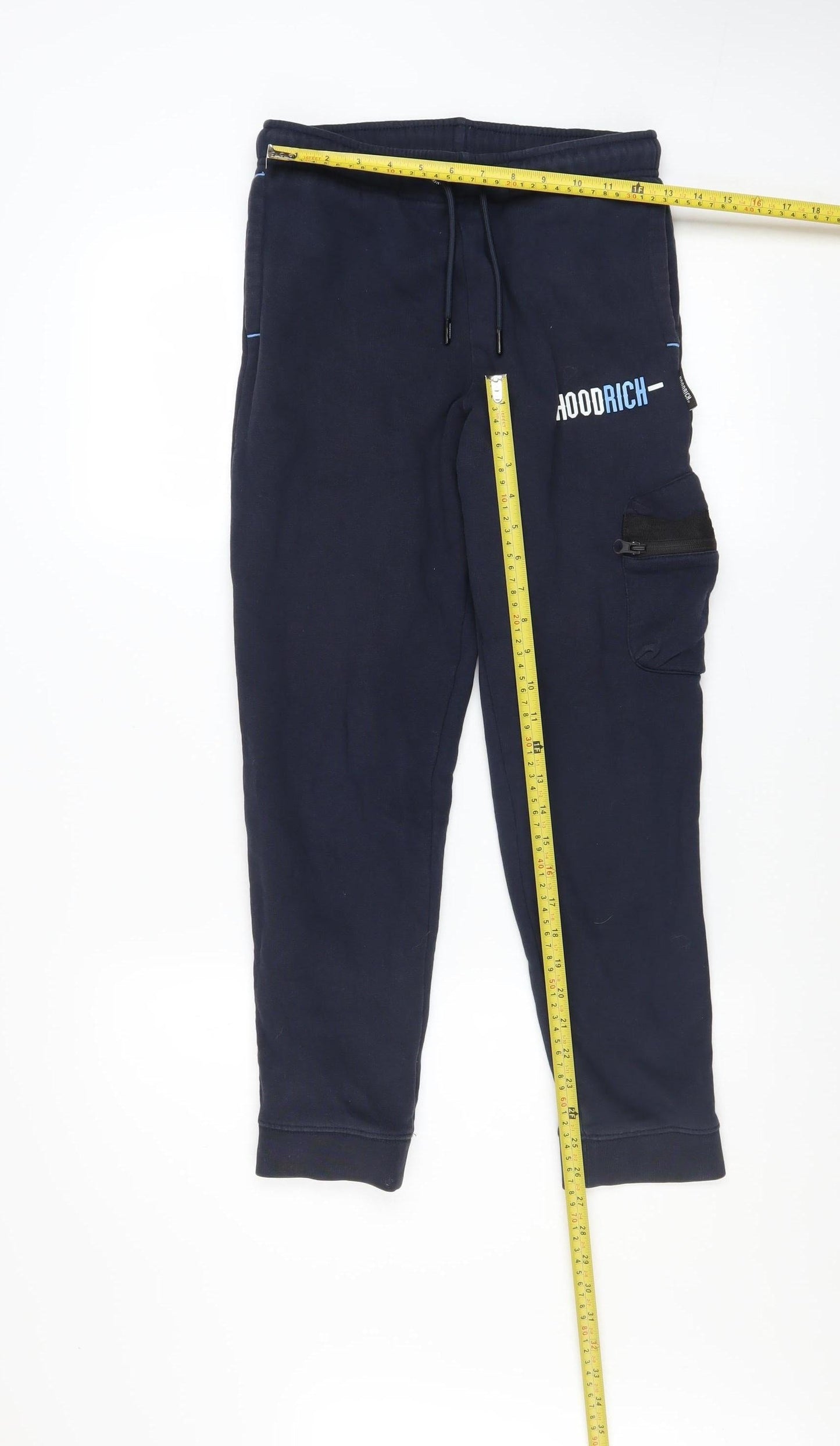Hoodrich Boys Blue XL Jogger Sweatpants with Pockets and Drawstring