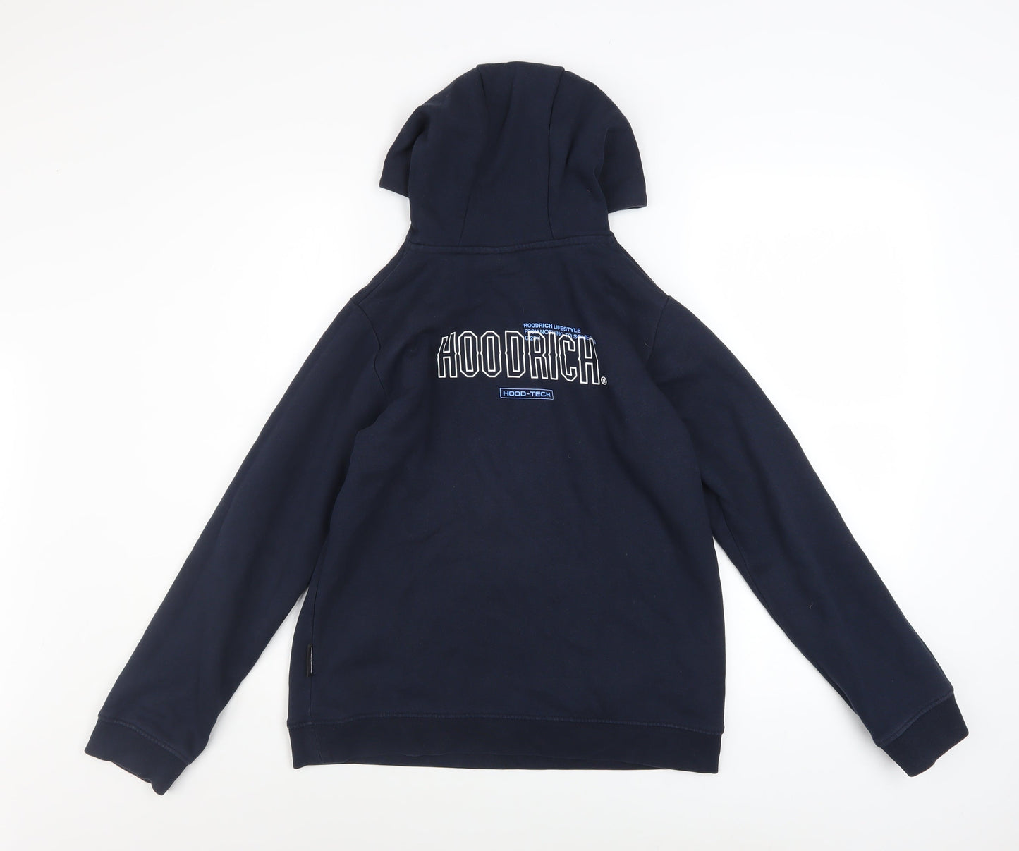 Hoodrich Boys Blue Pullover Hoodie XL 13-15Y Regular Fit Fleece Hooded Sweatshirt