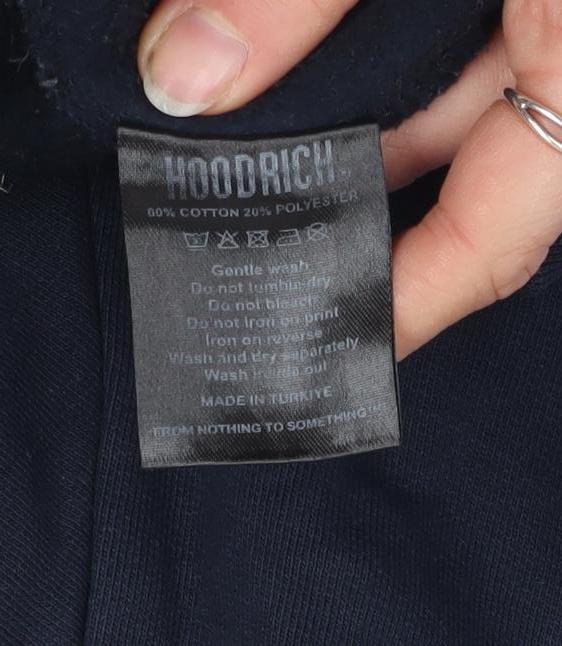 Hoodrich Boys Blue Pullover Hoodie XL 13-15Y Regular Fit Fleece Hooded Sweatshirt