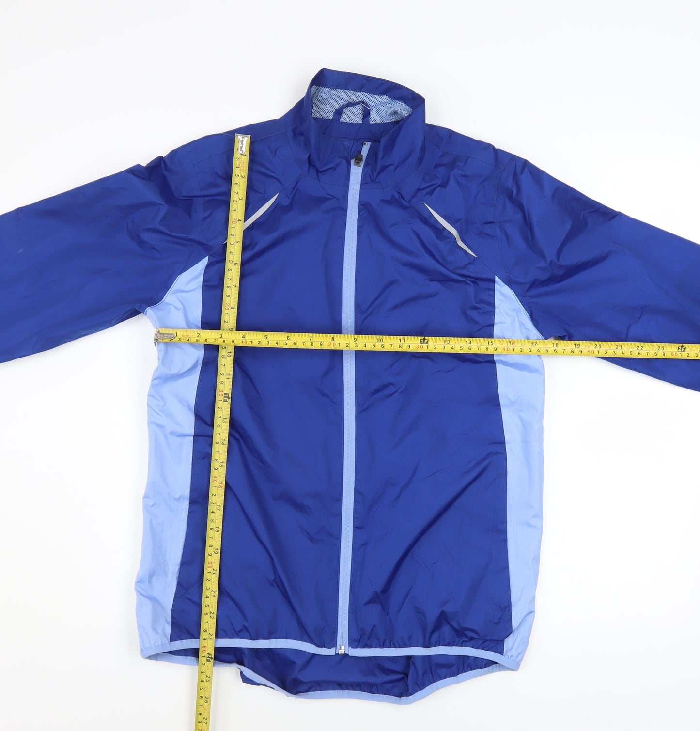 Crivit Women's Blue Lightweight Windbreaker Jacket Size L 14/16