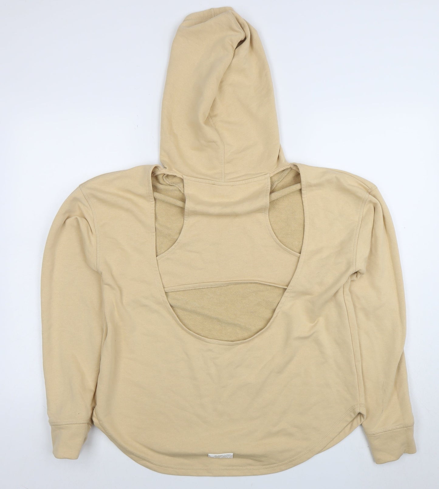 River Island RI Active Beige Women's Pullover Hoodie Size M