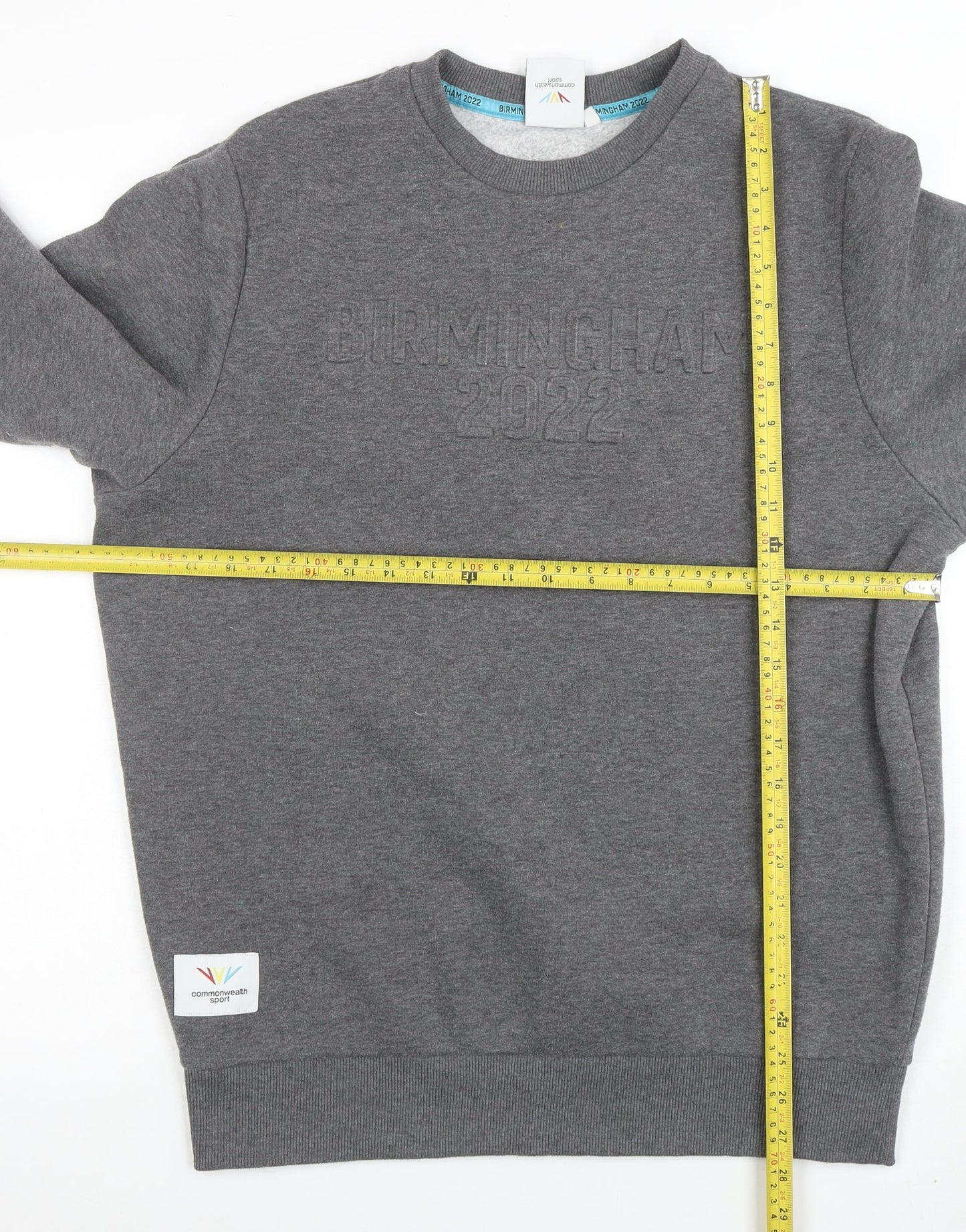 Commonwealth Games Birmingham 2022 Grey Crew Neck Men's Sweatshirt Size L
