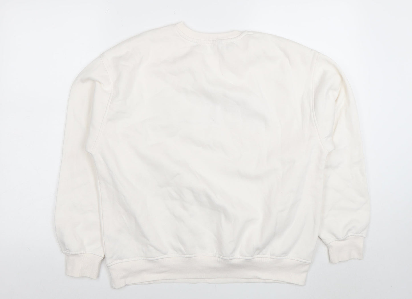 Dunnes Women’s White Copenhagen Print Pullover Sweatshirt M