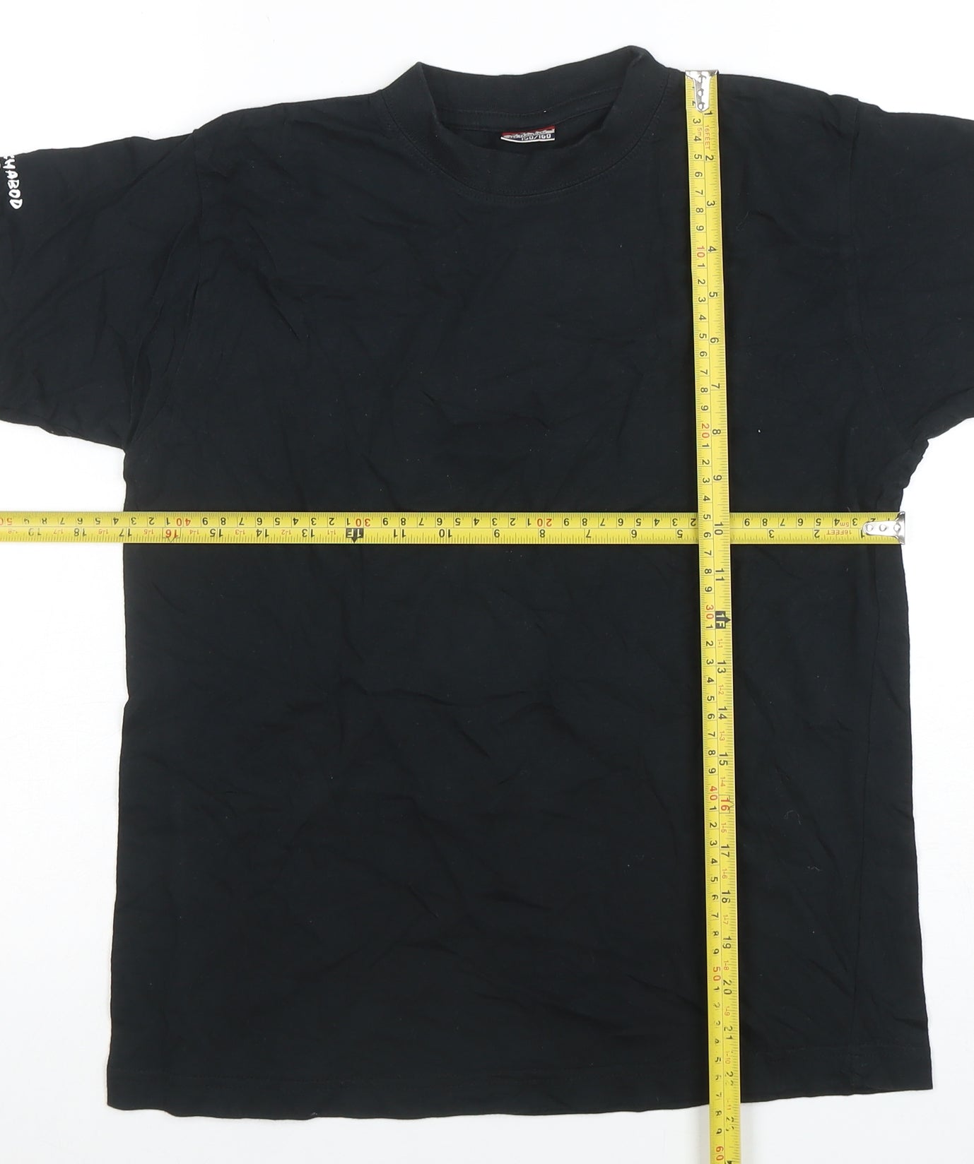Cilque Boys Black 150/160 Graphic Print Short Sleeve Cotton T-Shirt