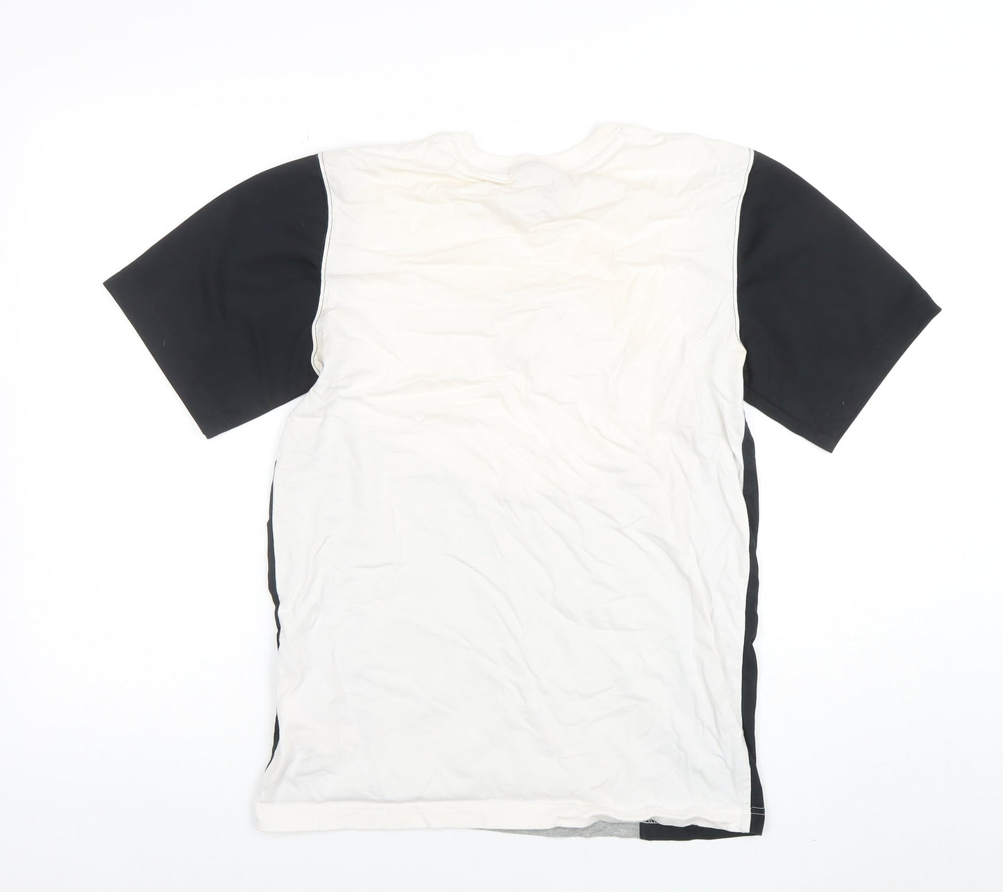 Nike Men's Multicoloured Small Colourblock Logo Crew Neck T-Shirt