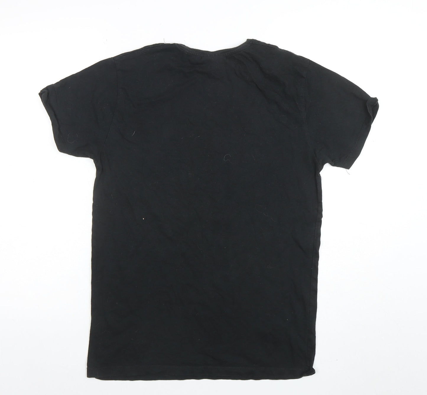 Assassin's Creed Men's Black Cotton Graphic T-Shirt Size S Regular Fit