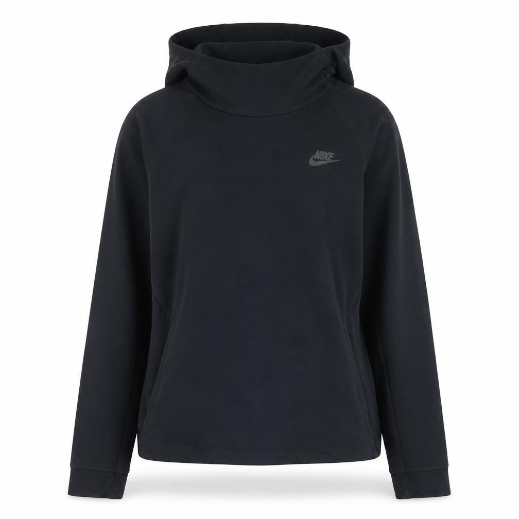 Nike Women Black Pullover Hoodie Size L Classic Style