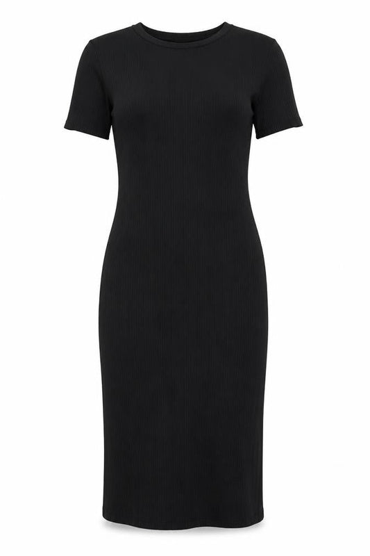 River Island Women’s Black Size 10 Bodycon Midi Dress