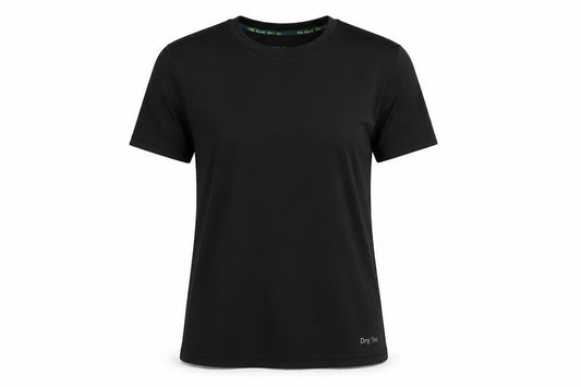 Tek Gear Women's Black Short Sleeve Dry Tek Performance T-Shirt Size M