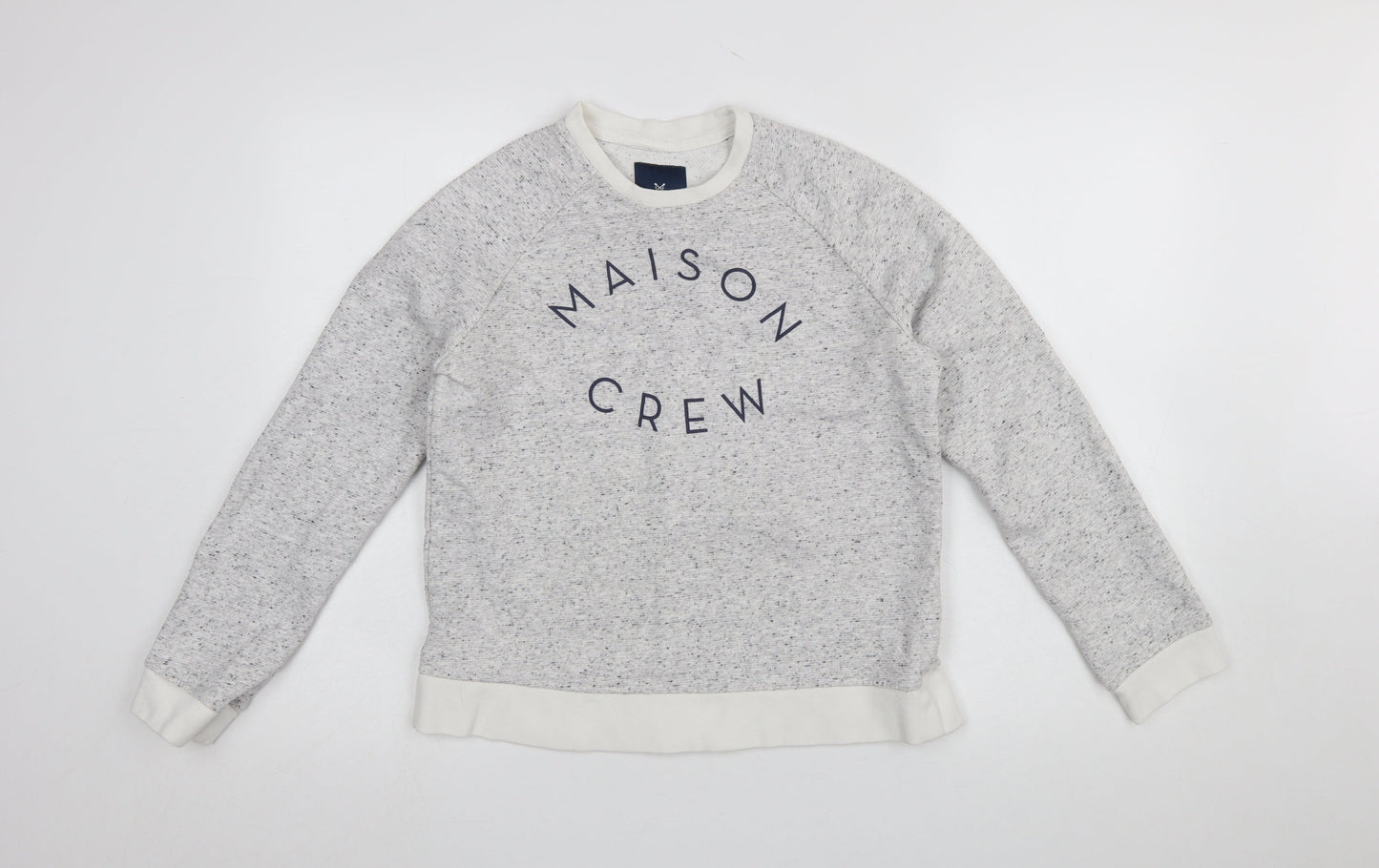 Crew Clothing Company Womens Grey Maison Crew Sweatshirt Size M