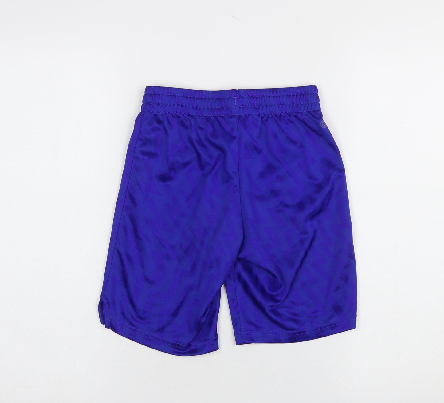 Adidas Boys Blue Predator Athletic Football Shorts 9-10 Years