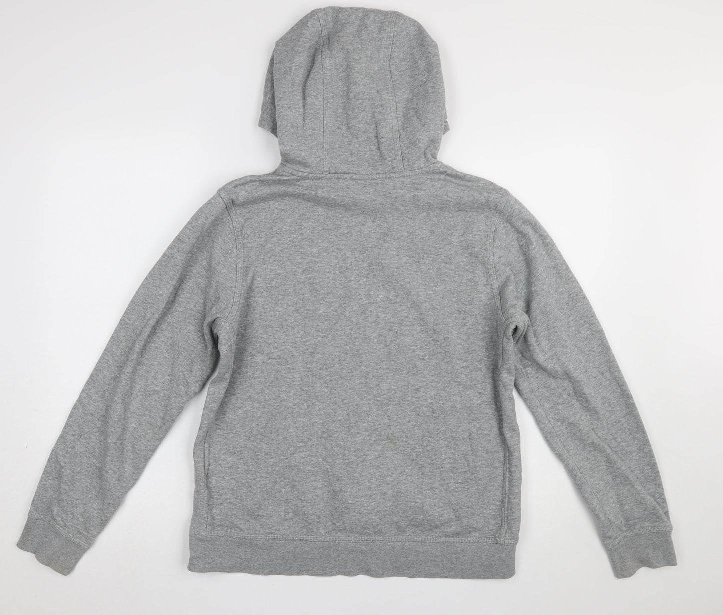 Nike Boys Grey Pullover Hoodie XL 13-15 Years Cotton Fleece Sweatshirt