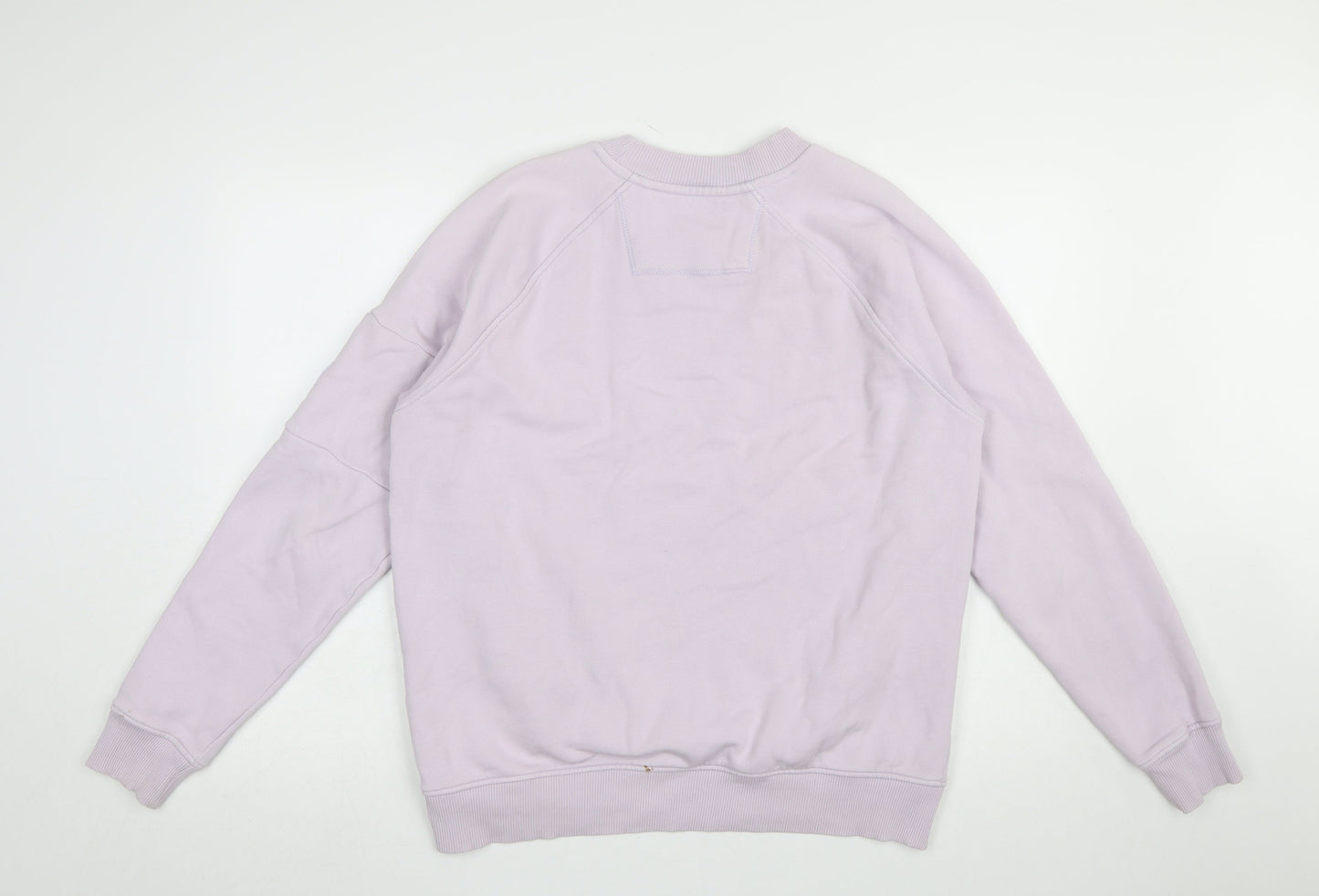 Next Men’s Purple Crew Neck Zip Pocket Sweatshirt Size M