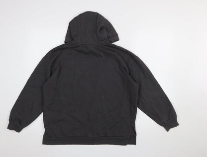 Disney Primark Girls Black Stitch Pullover Hoodie 12-13 Years