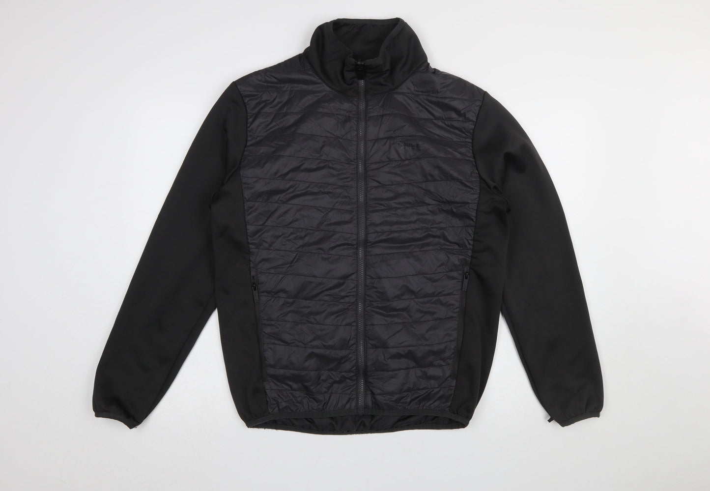 Regatta Men’s Black Softshell Padded Mid-Length Jacket Size M Outdoor Hiking
