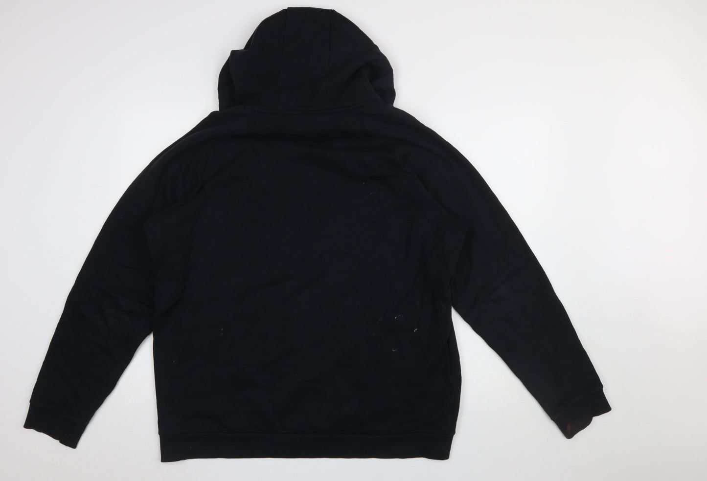 Under Armour Men's Black XL Pullover Hoodie with Logo Graphic Print