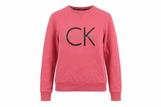 Calvin Klein Jeans Women's Pink Logo Sweatshirt Size S