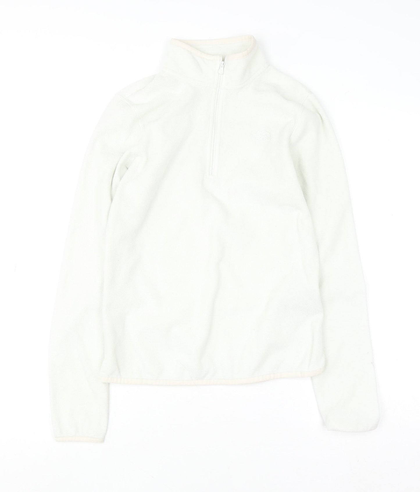 The North Face Women's White Fleece Pullover Hoodie S