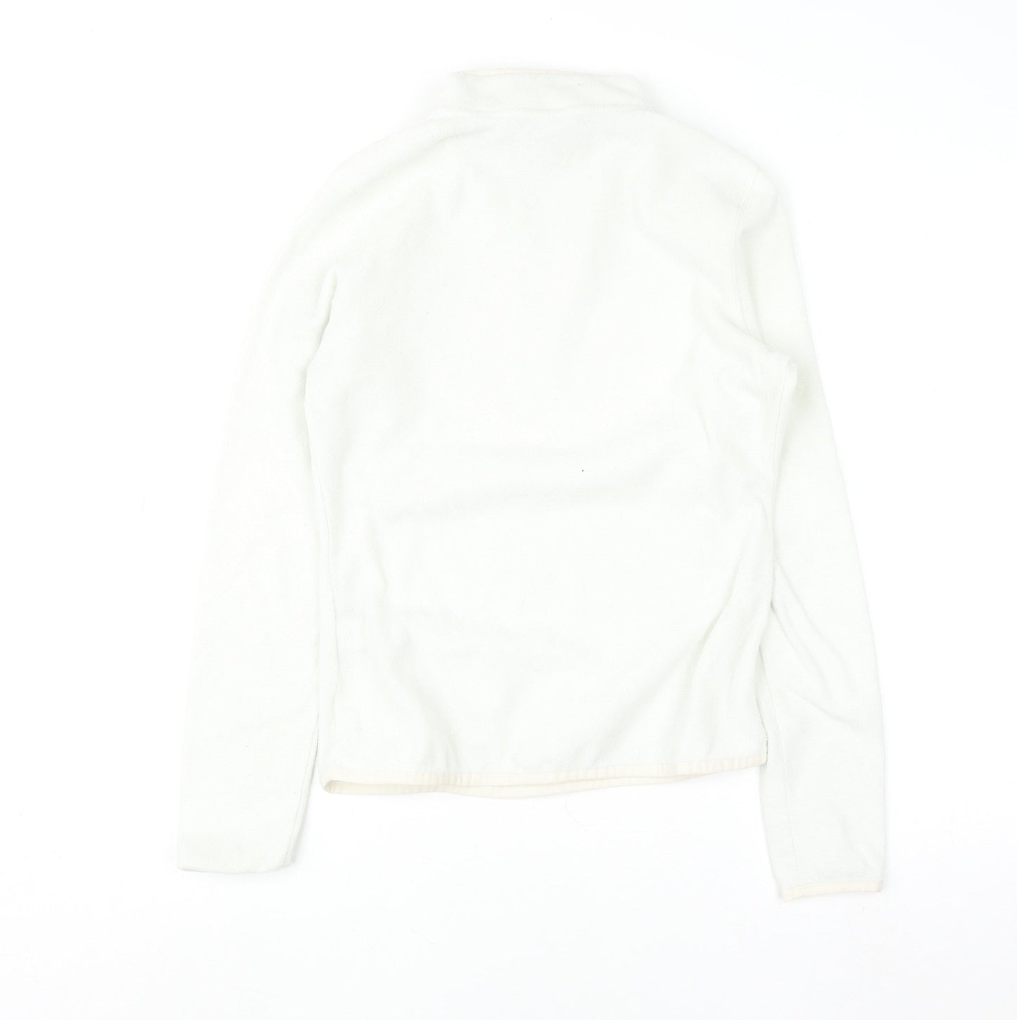 The North Face Women's White Fleece Pullover Hoodie S