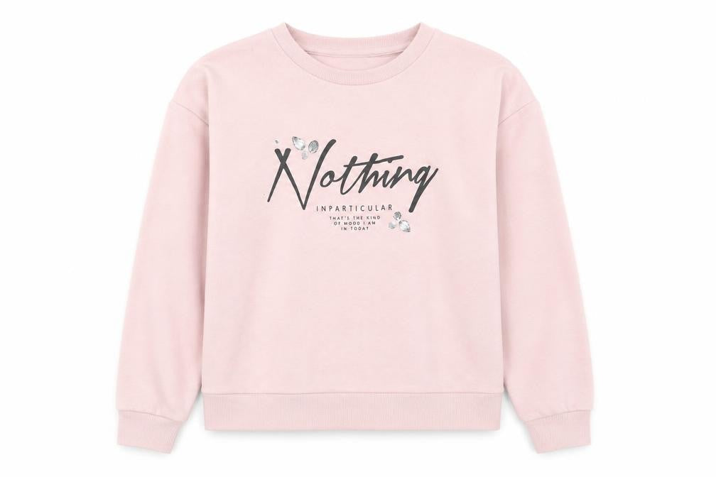 Primark Women Pink Crew Neck Pullover Jumper Size 10