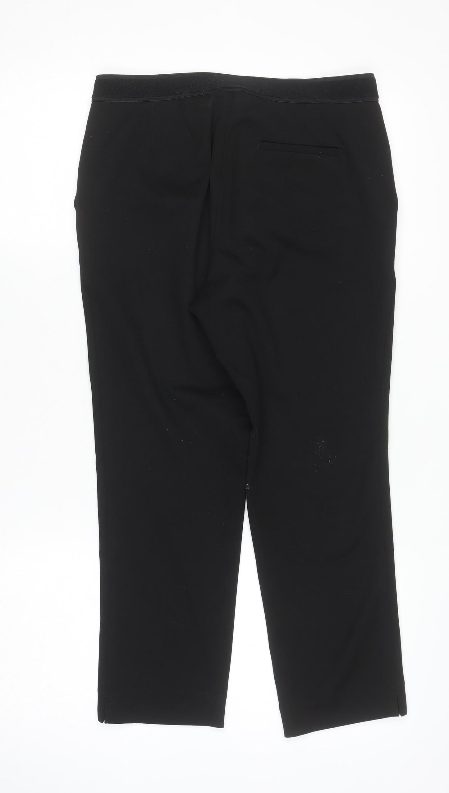 Marks and Spencer Women's Black Slim Trousers Size 10