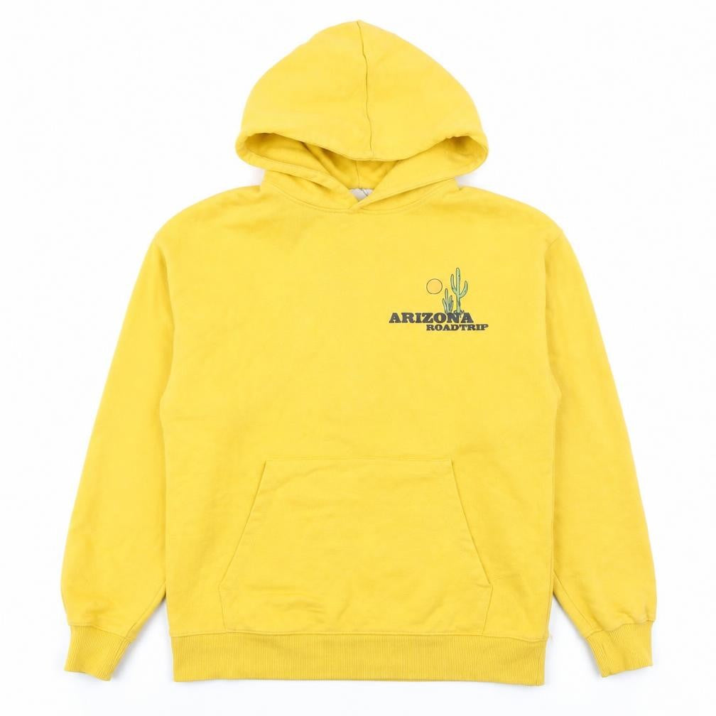 Zara Boys Yellow Arizona Roadtrip Pullover Hoodie Size 13-14 Years