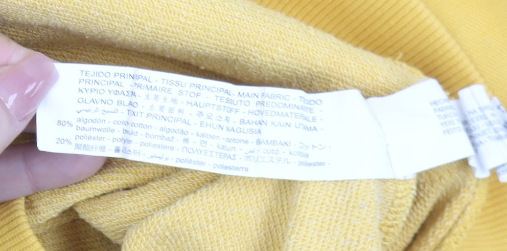Zara Boys Yellow Arizona Roadtrip Pullover Hoodie Size 13-14 Years