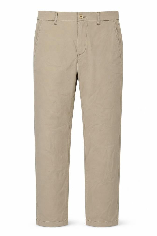 St. Bernard for Dunnes Stores Men's Beige Slim Fit Chino Trousers 30W 30L