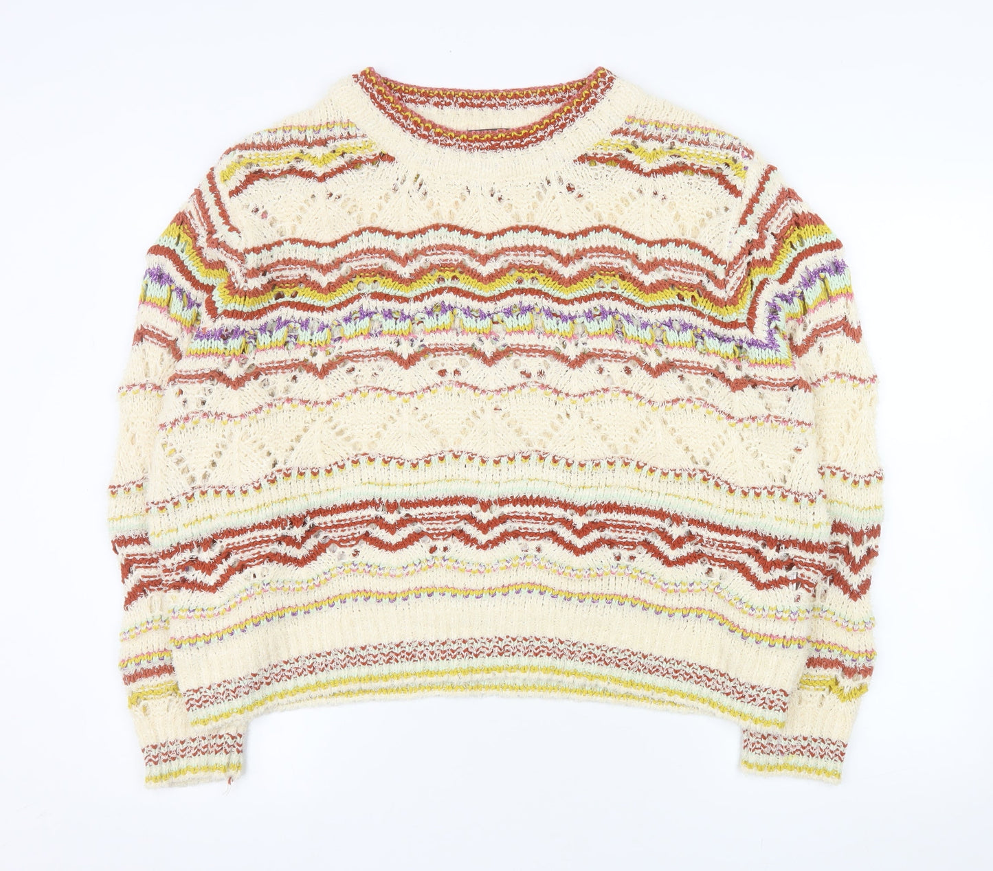 Primark Women’s Multicoloured XL Knit Pullover Jumper