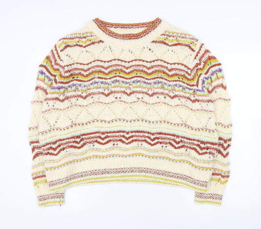 Primark Women’s Multicoloured XL Knit Pullover Jumper