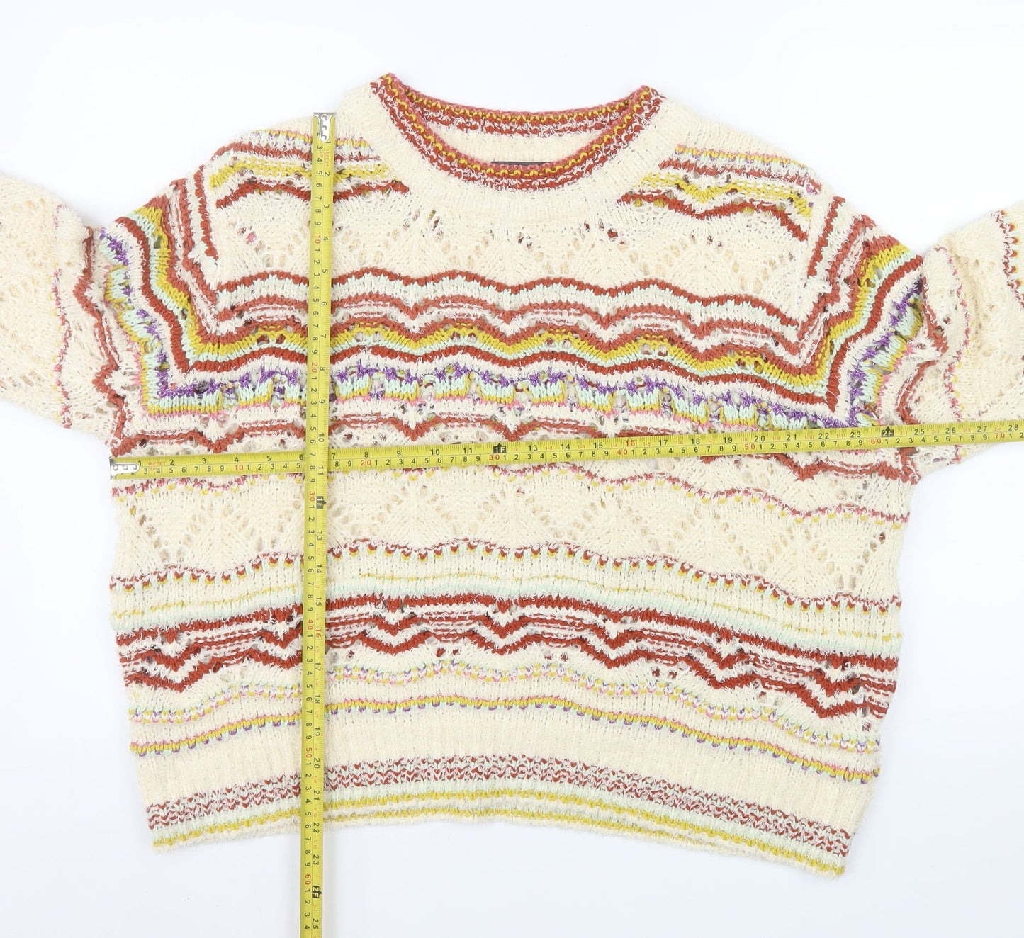 Primark Women’s Multicoloured XL Knit Pullover Jumper