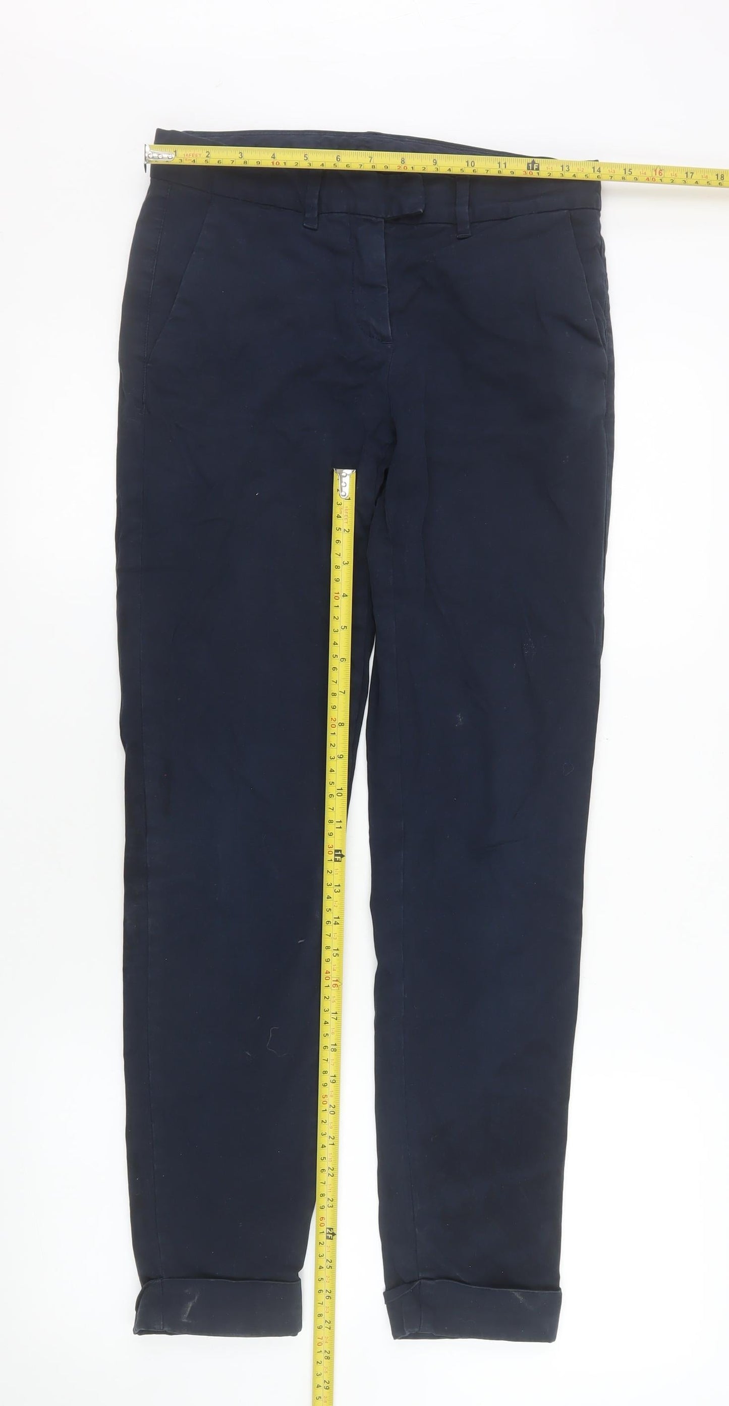 Tommy Hilfiger Men’s Blue Slim Fit Chino Trousers 2XS