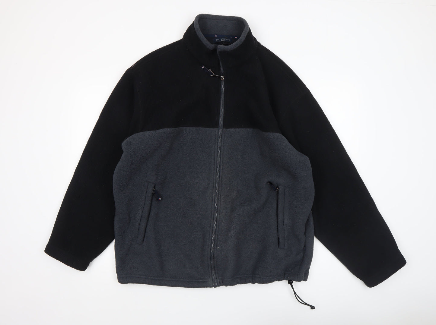 Marks and Spencer Men's Black Mix Fleece Full Zip Jacket L