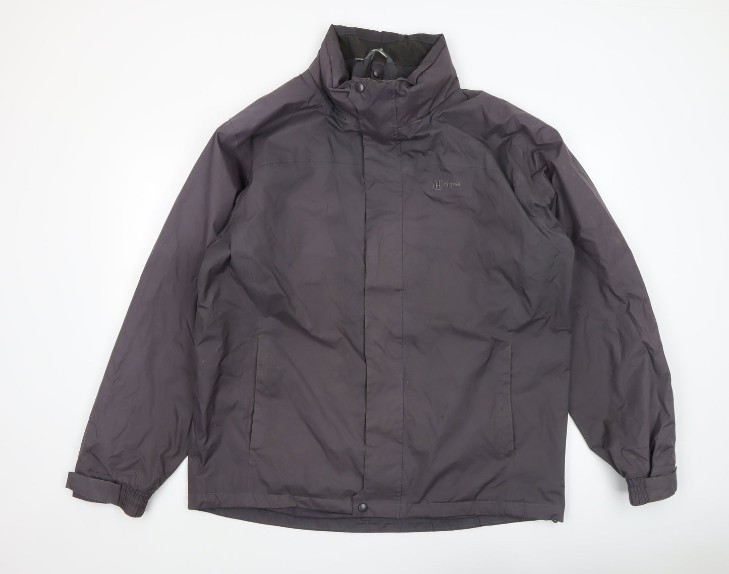 Hi Gear Men’s Grey XL Waterproof Hooded Parka Jacket