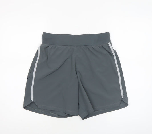 Under Armour Men's Grey Medium Athletic Running Shorts