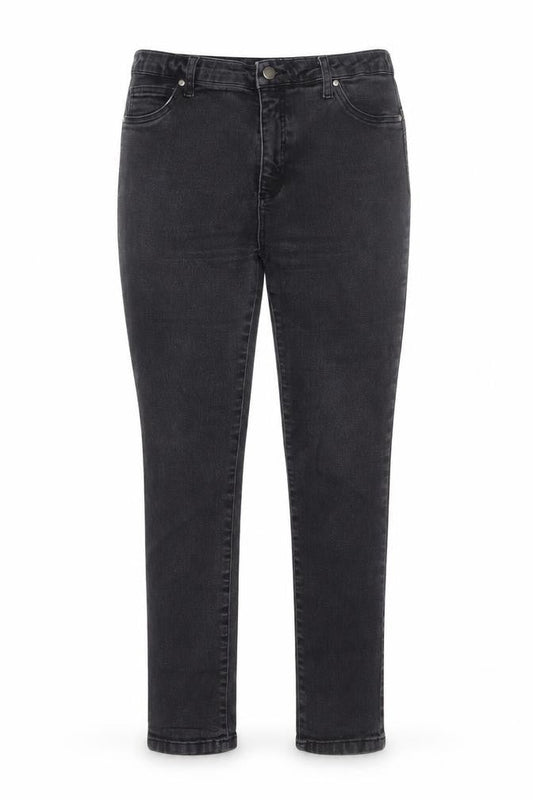 Gallery Women Black Skinny Jeans Size 16 Slim Fit Stretch Denim